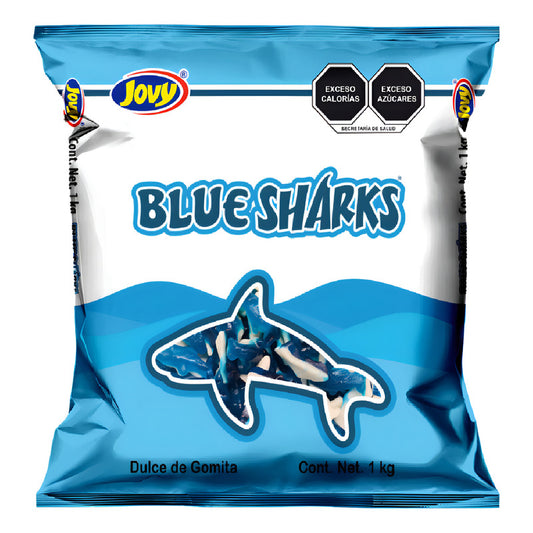 Gomitas De Tiburones Azules Jovy 1kg - Eurotruck Mexico
