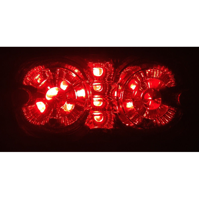 15 Plafón Tipo Hella  Con 16 Leds Ambar Camion Trailer Leds