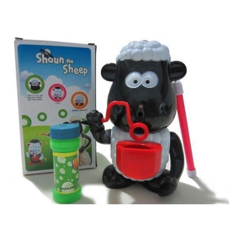 Juguete Borrego Hace Burbujas Sonido Luz Led Bebe Niño Niña