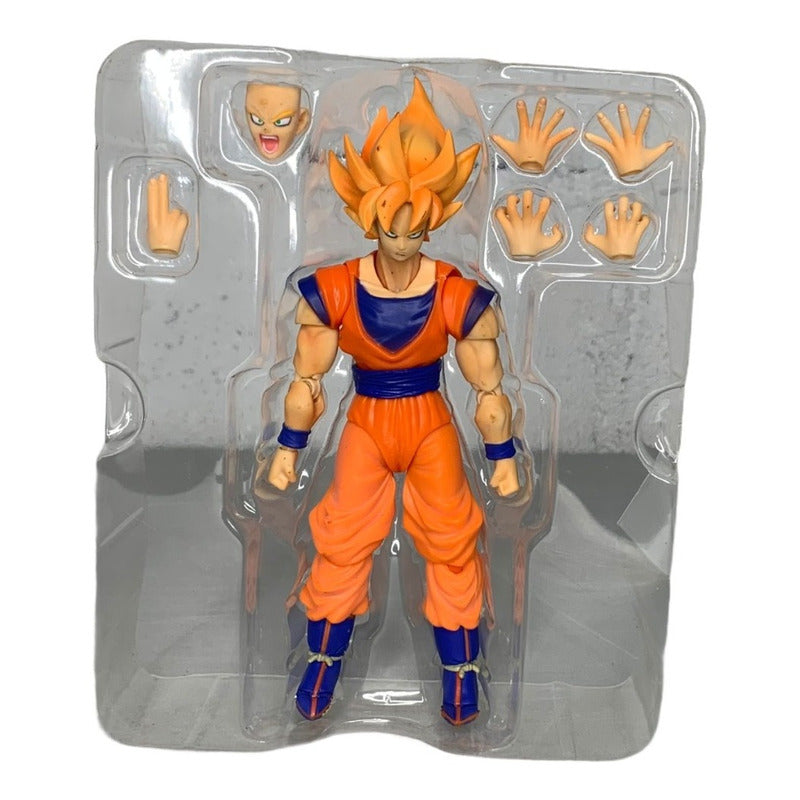 Dragon Ball Z Gt Super Son Goku Super Saiyan Cara Removible - Eurotruck Mexico