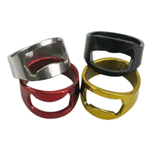 Anillo Destapador De Cerveza 10 Piezas Piezas Surtidas Negro