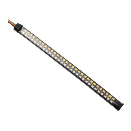 10 Tira Moto Led Secuencial Stop Direccionales Flexible 20cm