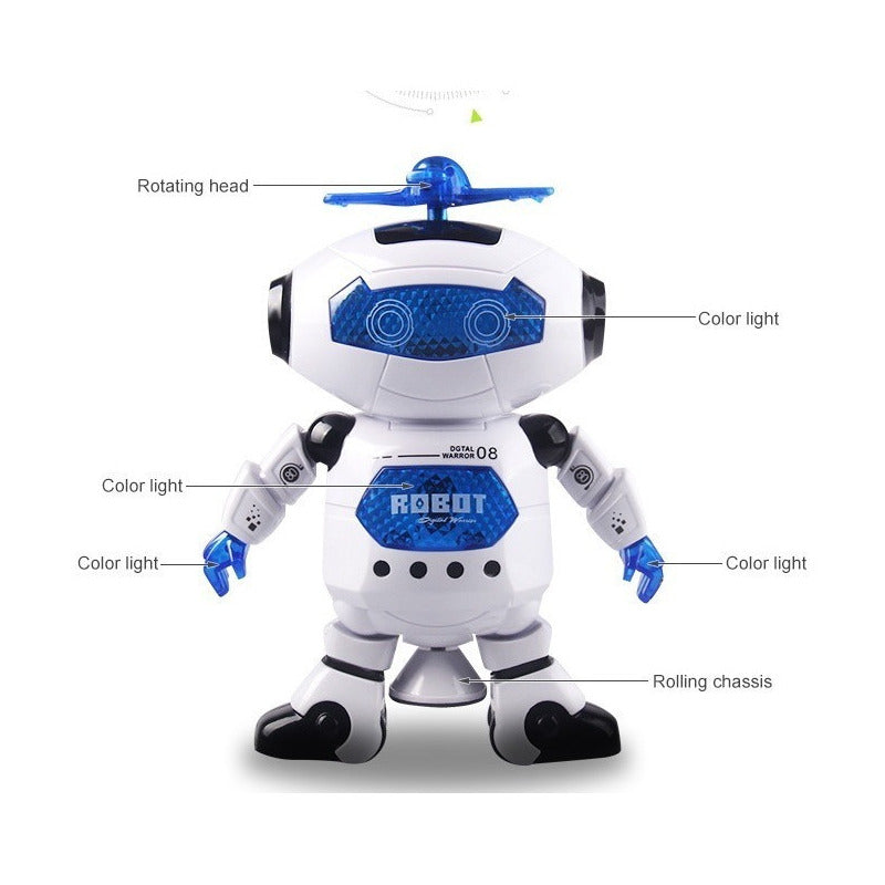 Robot Que Baila Camina Electrónico Con Música Y Luz P/niños Robot - Eurotruck Mexico