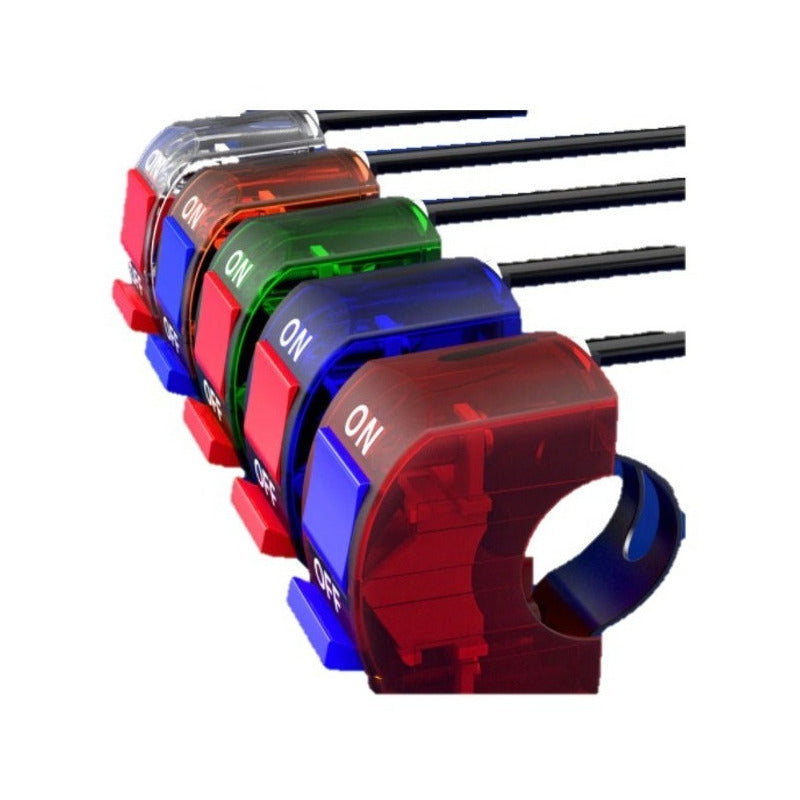 Switch Apagador Interruptor 3 Cables Moto Led Auxiliar 80pz