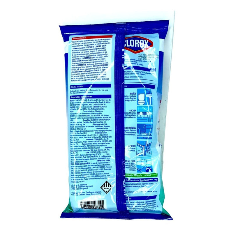 Clorox Toallitas Desinfectantes Expert Con 30 Toallas Aroma