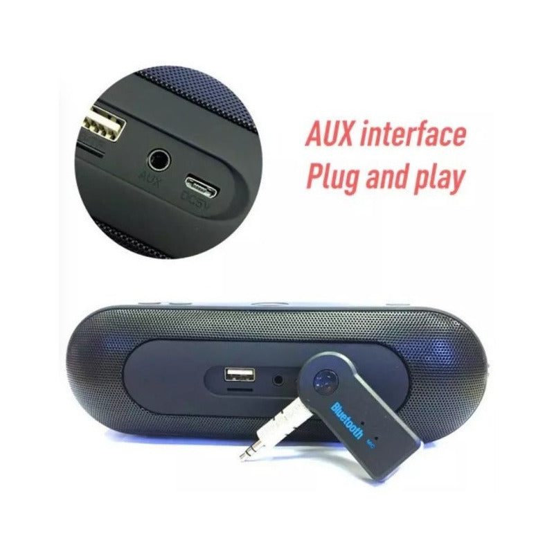 Receptor Bluetooth Auxiliar 3.5 Mm Manos Libres Recargable - Eurotruck Mexico