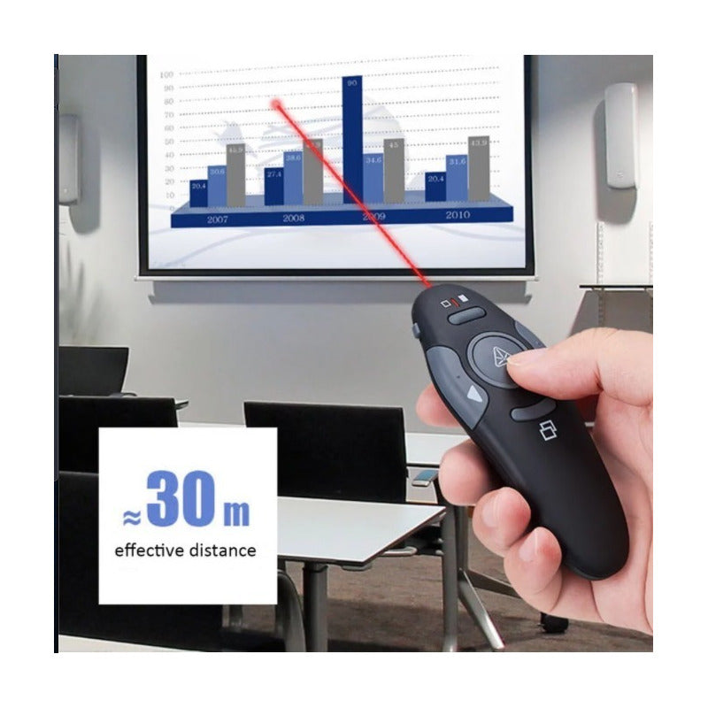 Presentador Diapositivas Power Point Laser Inalambrico