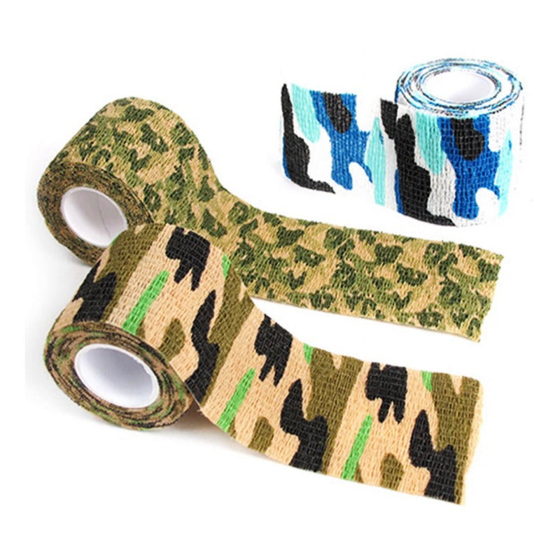 Cinta Adhesiva Tactica Militar Camouflage Gotcha Wrap