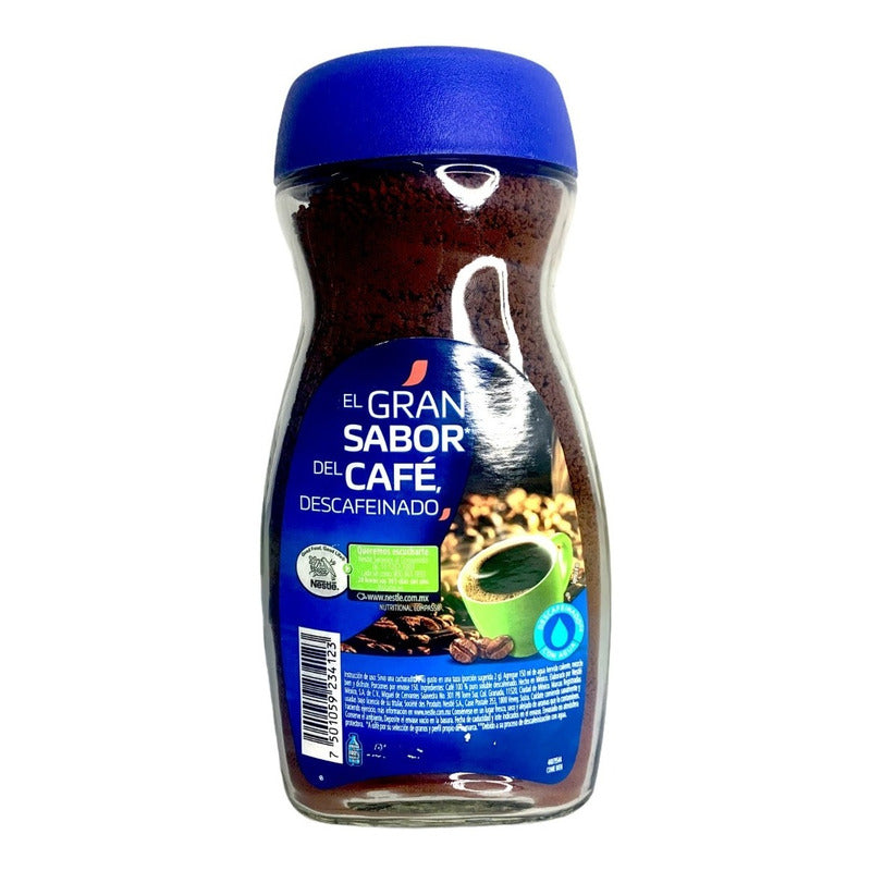 Cafe Soluble Nescafe Decaf Con 300 Grs Tueste Ligero