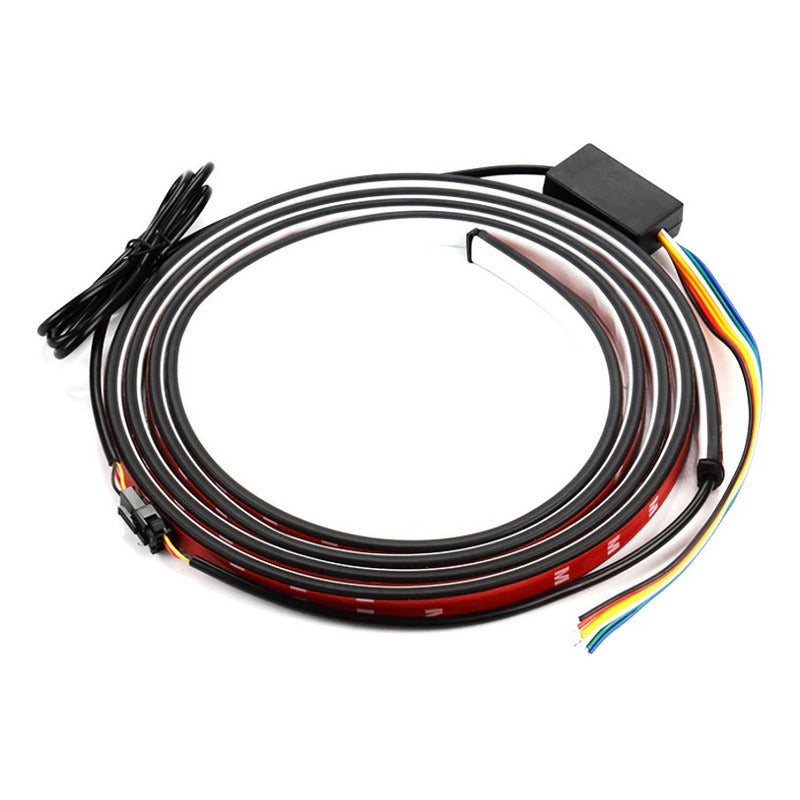 Tira Led Multifucion Rgb Tractocamion Bus Camion 24v 2.4m