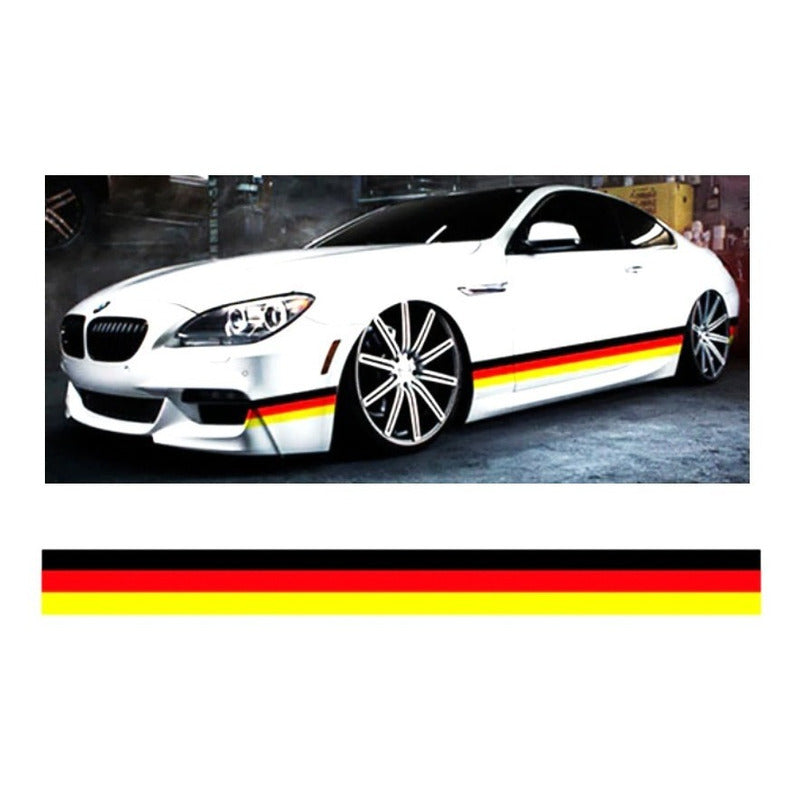 Sticker Calcomania Vinil Alemania Jetta Bora Polo 15cm X 1m