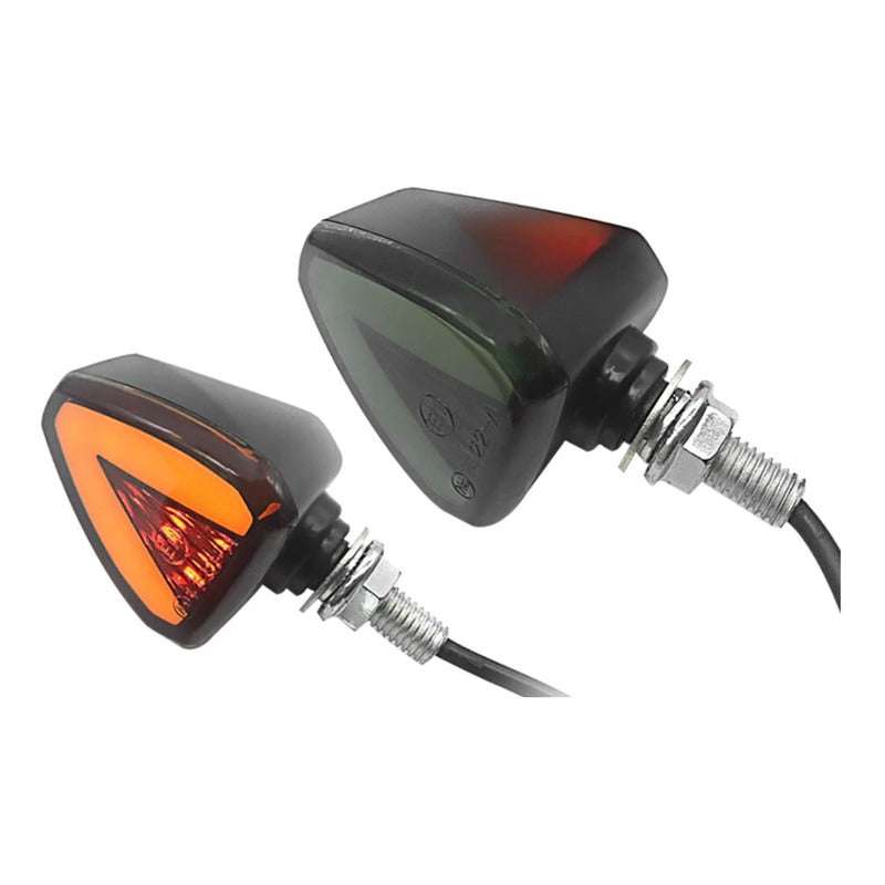 Par Lateral Faro Led Barra Moto Direccional Auxiliar A2
