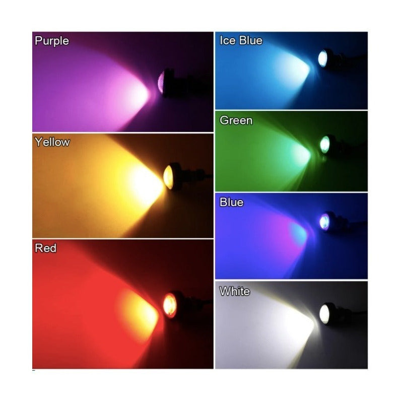 Ojo De Aguila Fijo Y Estrobo Ambulancia Patrulla 8pz