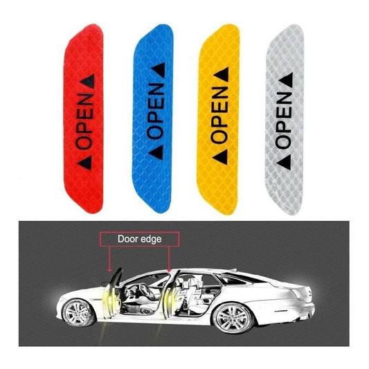 Sticker Reflejante Seguridad Puertas Vw Jetta Camioneta Audi - Eurotruck Mexico