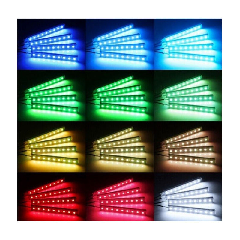 Tira Led Rgb Audioritmica Atmosfera Jetta Exterior Auto - Eurotruck Mexico