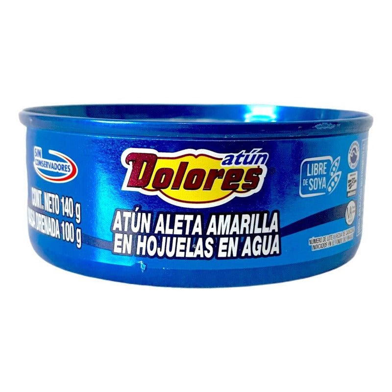 Atún Dolores En Agua De 140 Gr Atun Aleta Amarilla