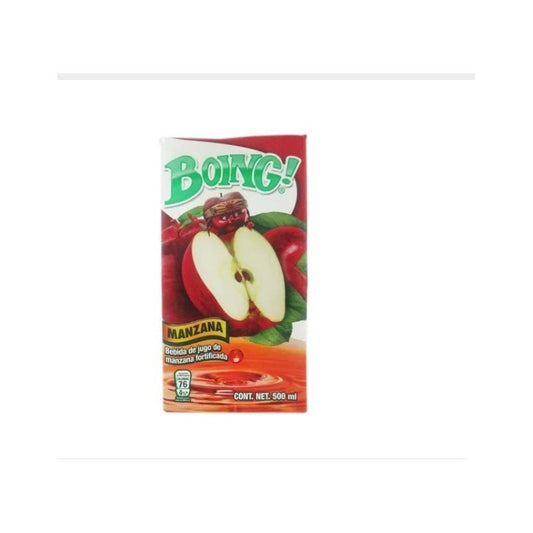 Boing Jugo Sabor Pulpa De Manzana Fortificada 500 Ml