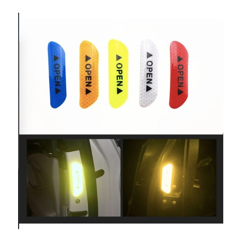 Sticker Reflejante Seguridad Puertas Vw Jetta Camioneta Audi - Eurotruck Mexico