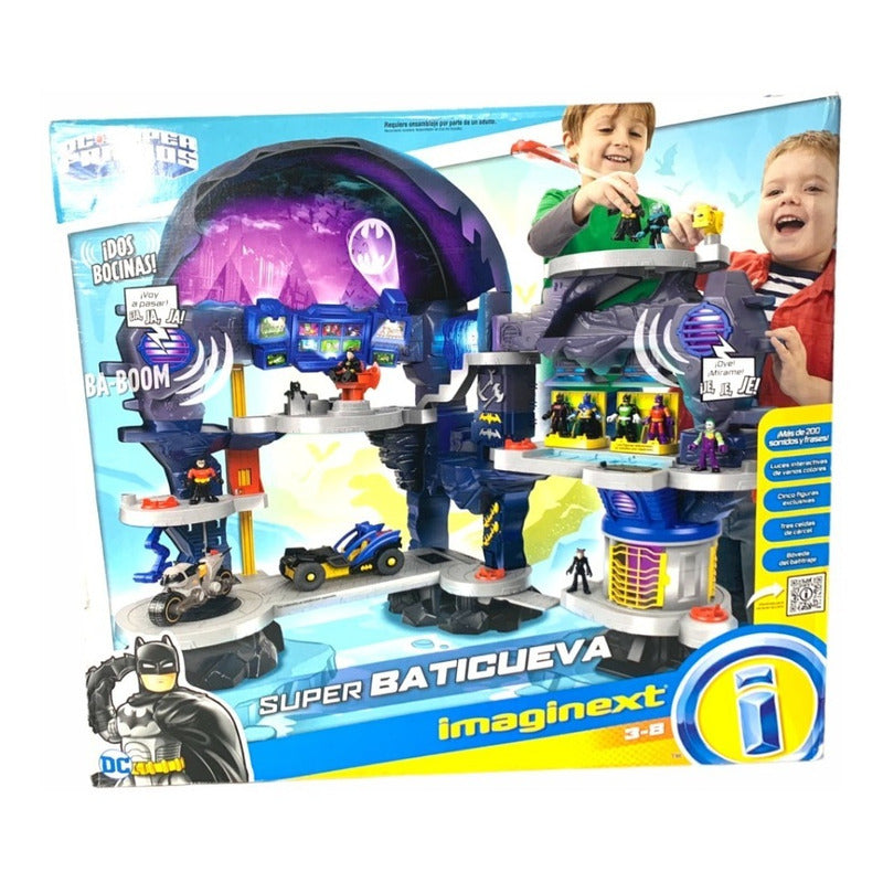 Imaginext Set De Juego Super Baticueva Dc Super Friends