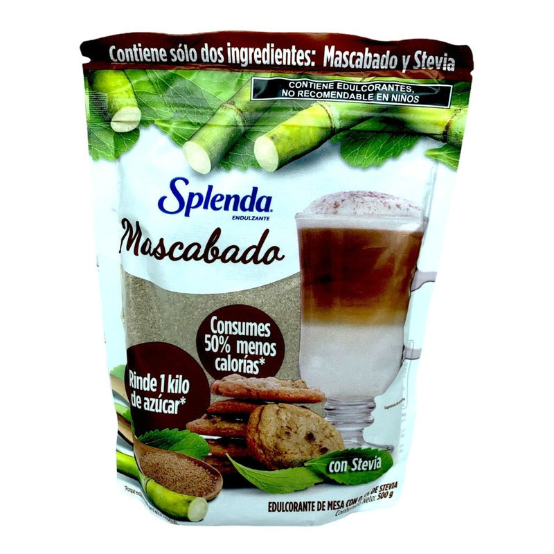 Sustituto De Azucar Splenda Mascabado 500 Gr Edulcorante