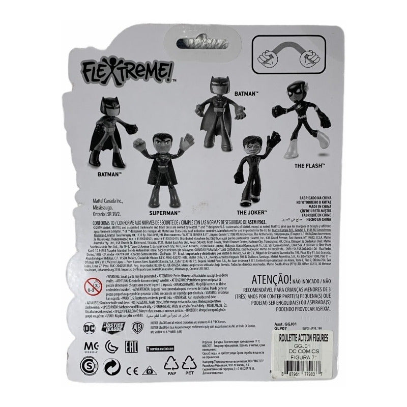 Justice League Batman Flexible Azul Con Gris Juguete - Eurotruck Mexico