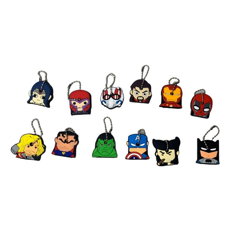 Llavero Cubre Llave Super Heroes Silicon Goma Marvel Hulk