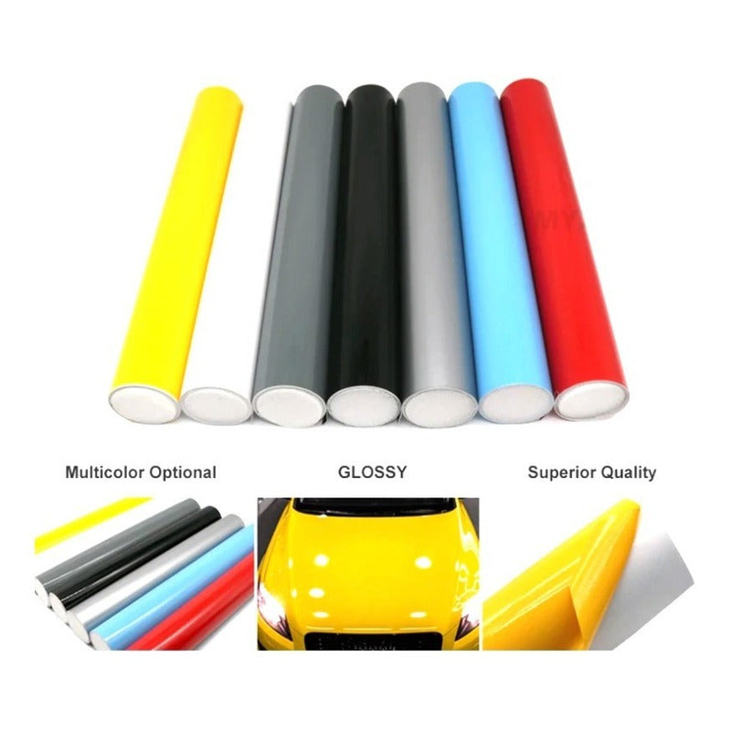 Vinil Auto Glossy Supreme Calcomania Sticker 1.52mx1m