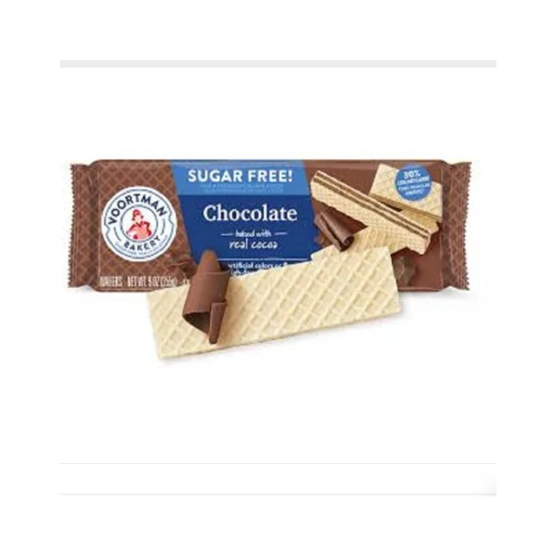 Galletas Wafer Sabor Chocolate Sin Azucar Sugar Free Light