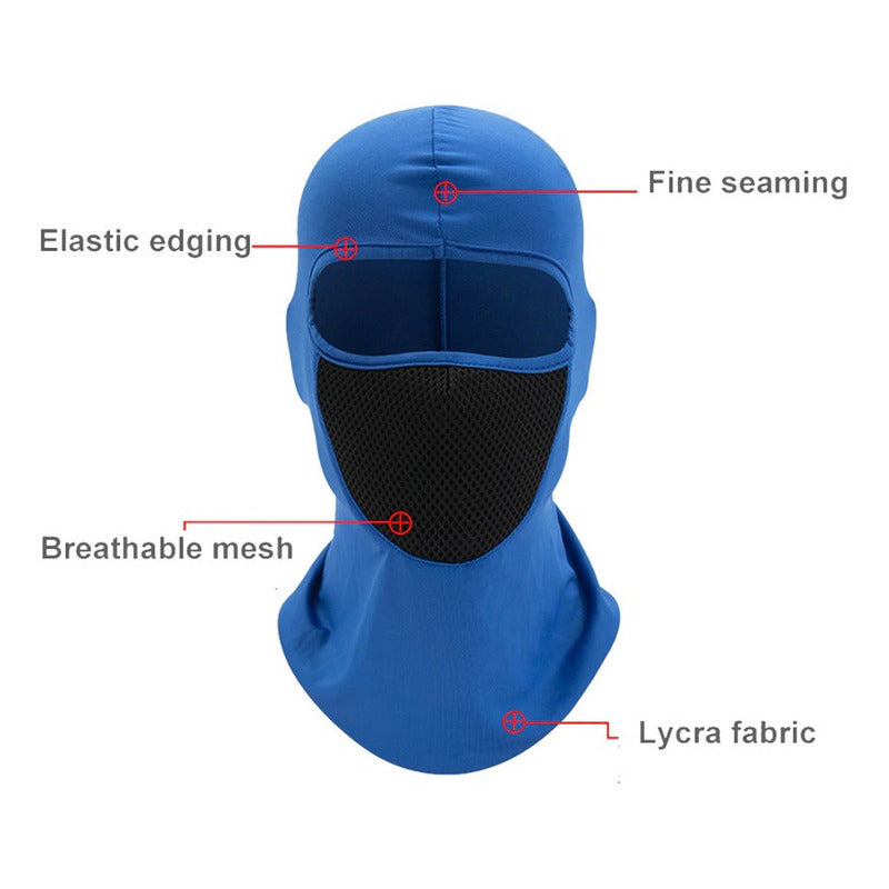 Pasamontaña Mascara Balaclava Respirable Moto Correr Tactico