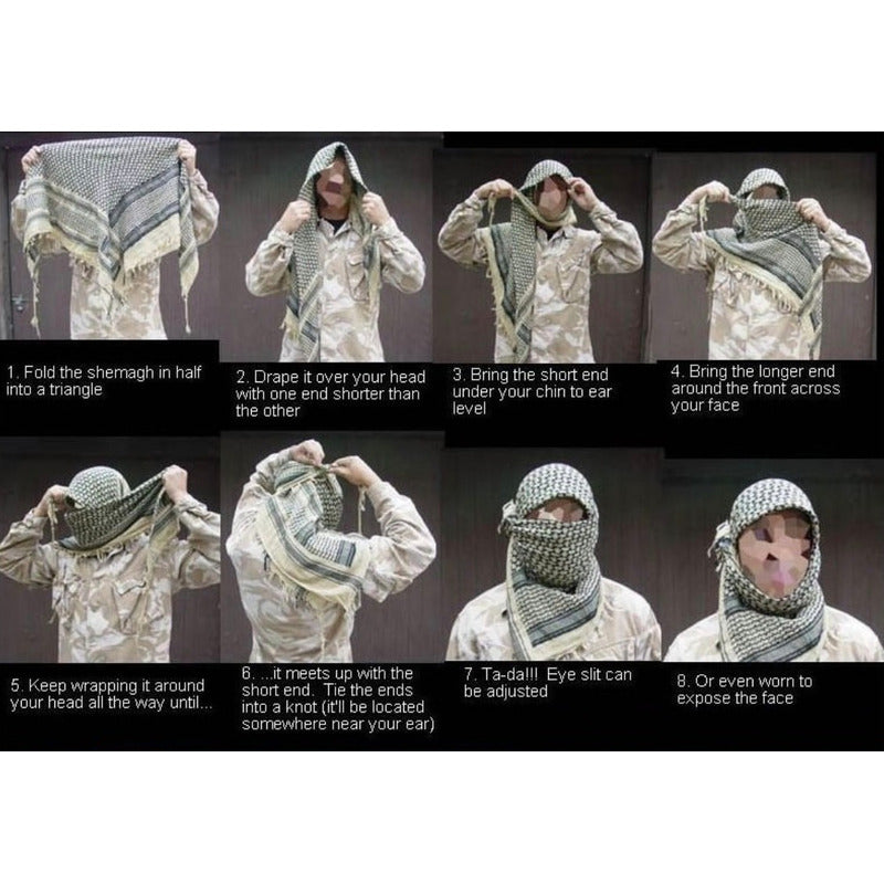 Palestina Balaclava Tactico Militar Policia Poliester