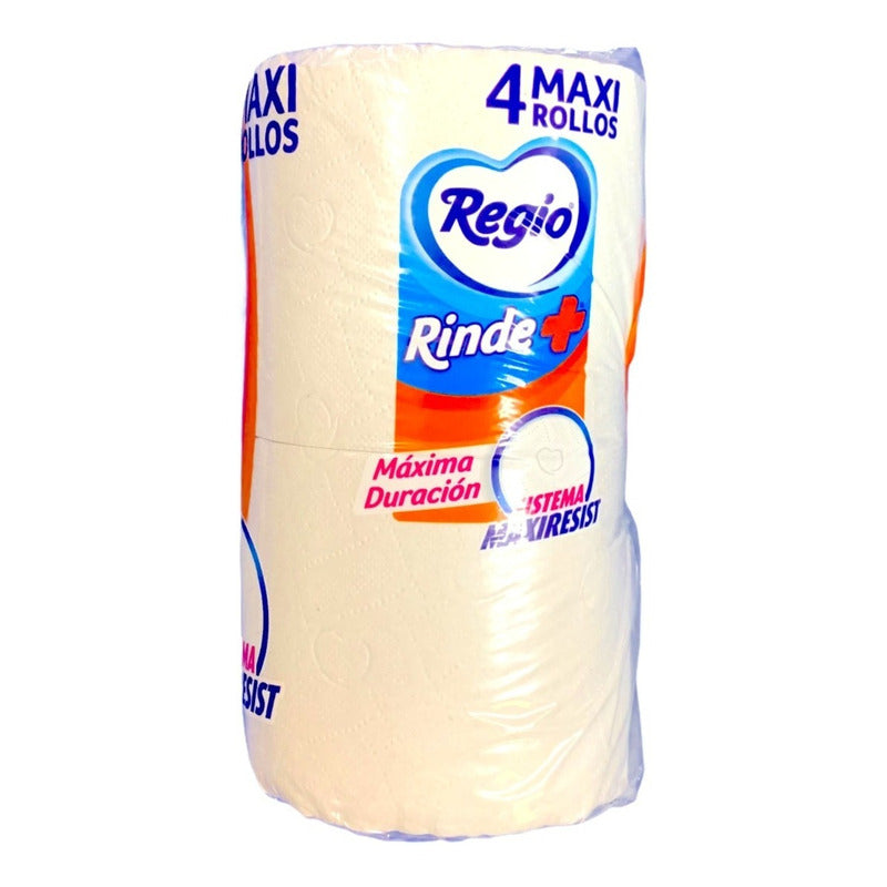 Papel Higiénico Regio Rinde Mas 4 Rollos