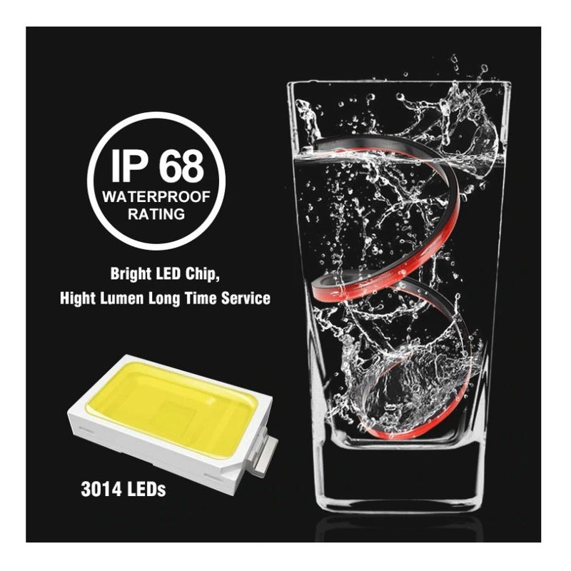 1 Tira Led Medallon Stop Direccional Auto Jetta Universal Vw - Eurotruck Mexico