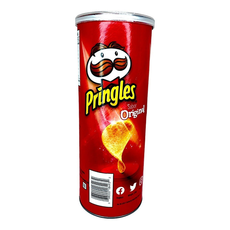 Papas Pringles Sabor Original 124 Gr Botana Crujiente