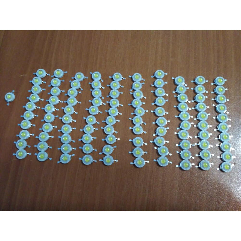 Led 1 Watt De Potencia Luz Blanca O Ambar 200 Piezas