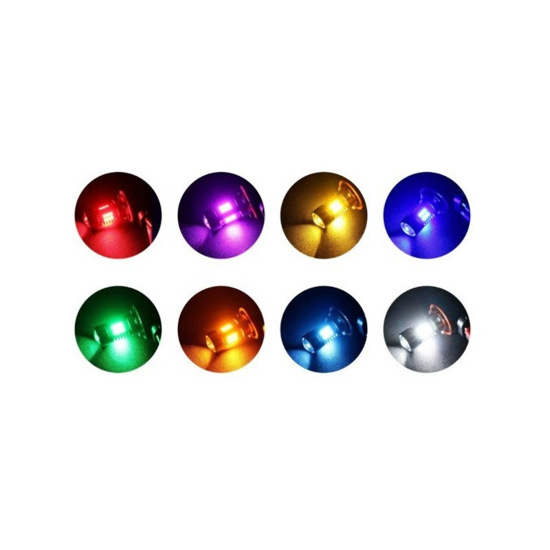 Ojo De Aguila Fijo Y Estrobo Ambulancia Patrulla 8pz