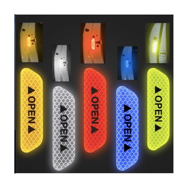 Sticker Reflejante Seguridad Puertas Vw Jetta Camioneta Audi - Eurotruck Mexico