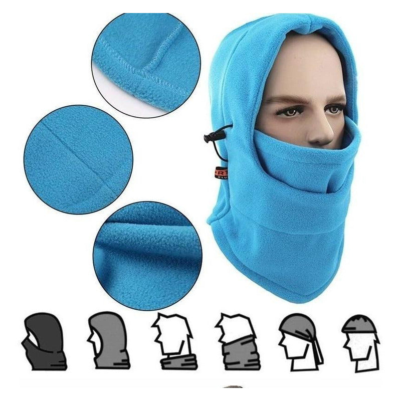 7 Mascaras Termica Balaclava Frio Bufanda Moto Gorro Tactica