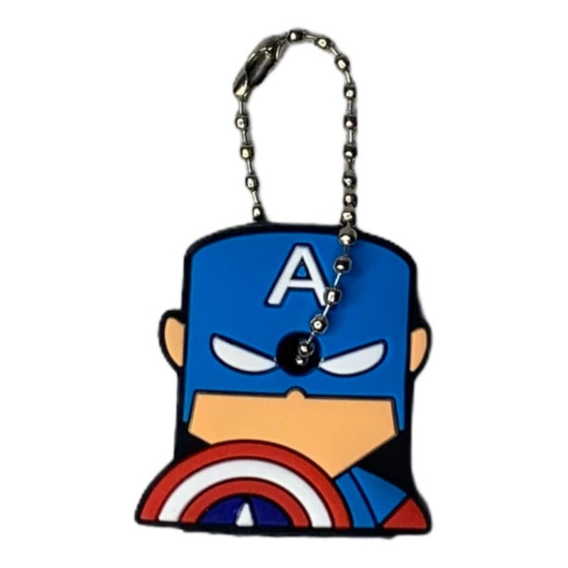 Llavero Cubre Llave Super Heroes Silicon Goma Marvel Hulk