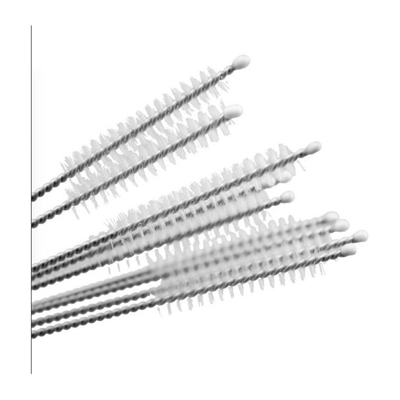 150 Cepillos Limpiadore Popotes Inoxidable  Portavasos 5mm X 17 Cm - Eurotruck Mexico