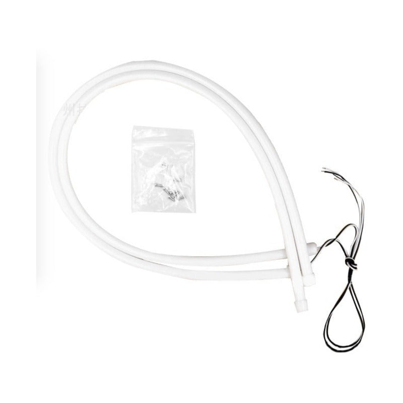 1 Par Tira Faro Audi Secuencial 60cm Jetta Vw Bmw Gel Tubo